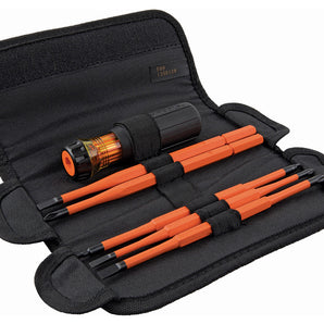 Klein Tools 8-in-1 Insulated Interchangeable Screwdriver Set