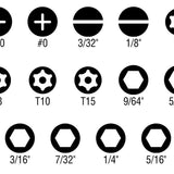 Klein Tools 14-in-1 Precision Screwdriver and Nut Driver