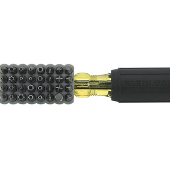 Klein Tools Magnetic Screwdriver with 32 Tamperproof Bits