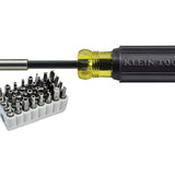 Klein Tools Magnetic Screwdriver with 32 Tamperproof Bits