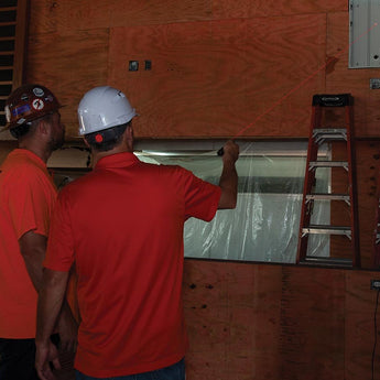 Klein Tools Rechargeable Focus LED Flashlight with Laser - 350 Lumens - Includes 1 x 2600mAh 18650