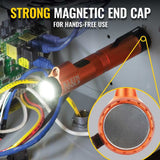 Klein Tools Rechargeable Focus LED Flashlight with Laser - 350 Lumens - Includes 1 x 2600mAh 18650