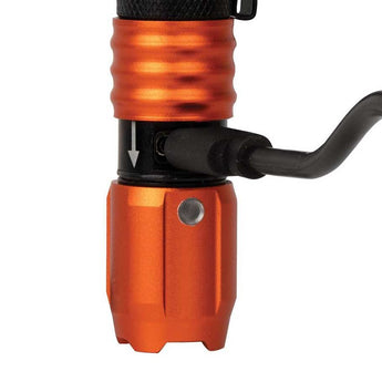 Klein Tools Rechargeable Waterproof LED Pocket Light with Lanyard - 275 Lumens - Uses Built-In Li-ion Battery Pack (56411)