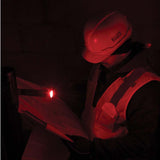 Klein Tools Rechargeable 2-Color LED Flashlight with Holster - 1000 Lumens - Uses Built-In Li-ion Battery Pack (56413)