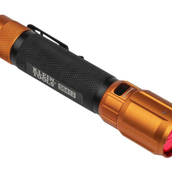 Klein Tools Rechargeable 2-Color LED Flashlight with Holster - 1000 Lumens - Uses Built-In Li-ion Battery Pack (56413)
