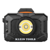 Klein Tools Rechargeable 2-Color LED Headlamp with Adjustable Strap - 800 Lumens - Uses Built-In Li-ion Battery Pack
