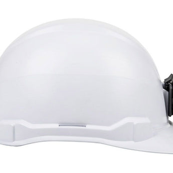 Klein Tools Non-Vented Class E Hard Hat with USB-C Rechargeable Headlamp - 300 Lumens - Uses Buil-In Li-ion Battery Pack (60107RL)