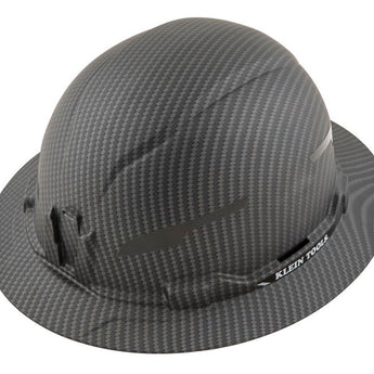 klein tools 60345 karbn hard hat, angled down and to the left