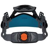 Klein Tools Premium Karbn Pattern Class C Hard Hat with Rechargeable Headlamp - 400 Lumens - Uses Built-In Li-ion Battery Pack