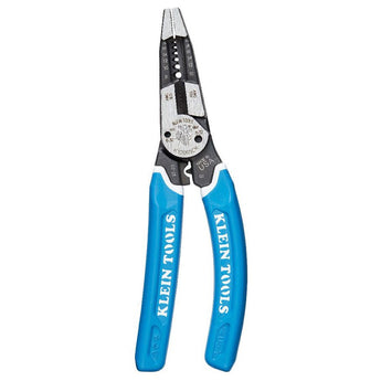 klein tools k12065cr kurve heavy duty wire stripper, vertical