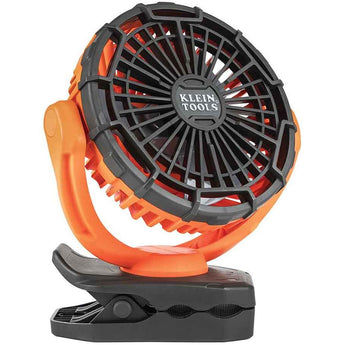 Klein Tools Rechargeable Jobsite Fan - Uses Built-In Li-ion Battery Pack (PJSFM1)