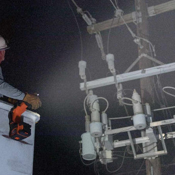 Klein Tools Cordless Utility LED Light - 2500 Lumens - Kit or Light Only - With or Without 2 x 20V DeWALT Li-ion Battery Packs and Charger