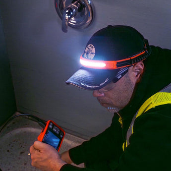 Klein Tools Widebeam LED Headlamp - 575 Lumens - Uses Built-in Li-ion Battery Pack