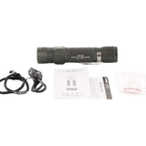 JETBeam KO-02 V2 Rechargeable LED Flashlight - CREE XHP35 - 2000 Lumens - Uses 1 x 21700 (included) or 1 x 18650 or 2 x CR123A