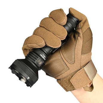 Acebeam L35 V2.0 LED Flashlight - 5000 Lumens - CREE XHP70.3 Hi - Includes 1 x USB-C Rechargeable 21700 - Anodized Black, Green, Blue or Micro-Arc Oxidation (MAO) Gray Marbling