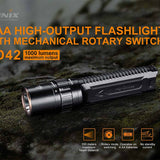 Fenix LD42 LED Flashlight - CREE XP-L HI V3 - 1000 Lumens - Includes 4 x AA