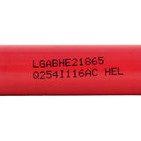 LG HE2 18650 2500mAh 3.6V High-Drain 20A Lithium Ion (Li-ion) Unprotected Flat Top Battery