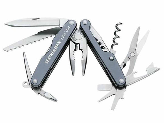 Leatherman Juice CS4 with Gray Aluminum Handles