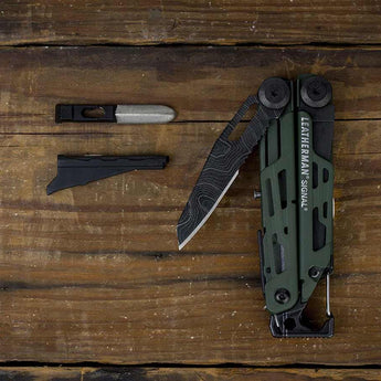 Leatherman Signal Multi-Tool - Black Nylon Sheath - Various Colors and Packaging Options Available