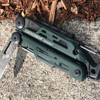 Leatherman Signal Multi-Tool - Black Nylon Sheath - Various Colors and Packaging Options Available