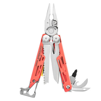 Leatherman Signal Multi-Tool - Black Nylon Sheath - Various Colors and Packaging Options Available