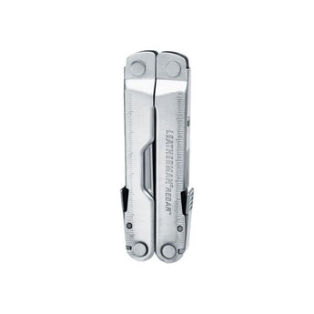 Leatherman REBAR Multi-Tool - Stainless Steel - Leather Sheath - Peg Packaging