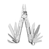 Leatherman REBAR Multi-Tool - Stainless Steel - Leather Sheath - Peg Packaging