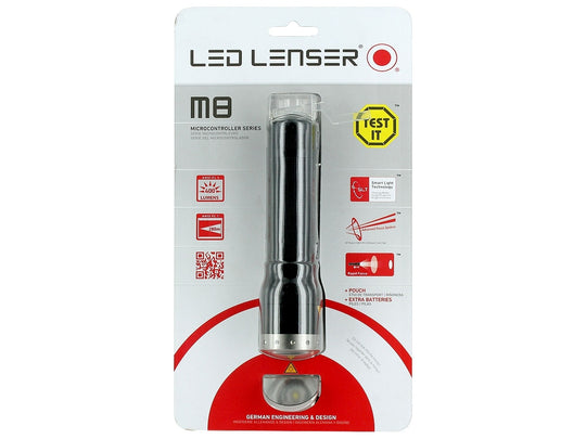 LED Lenser M8 LED Flashlight - Package Shot