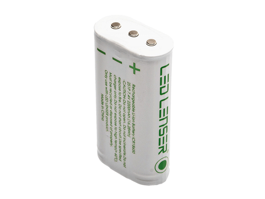 Ledlenser H14R.2 2200mAh 7.4V Rechargeable Lithium-ion (Li-ion) Battery Pack for H14R.2 Headlamp - Retail Card