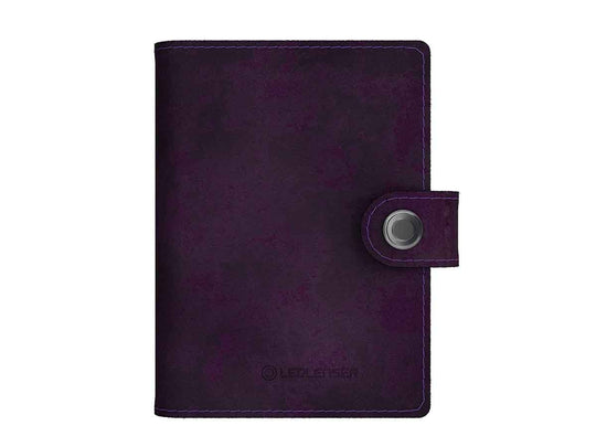 Ledlenser 502399 Rechargeable Lite Wallet -150 Lumens - Includes Built-In Li-Ion Battery Pack - Purple