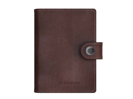 Ledlenser 502326 Rechargeable Lite Wallet -150 Lumens - Includes Built-In Li-Ion Battery Pack - Chestnut