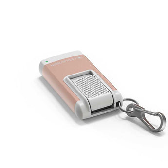 Ledlenser 502574 K4R Rechargeable LED Keylight - 120 Lumens - Uses Built-in Li-Poly Battery Pack - Gray or Rose Gold