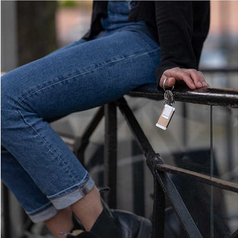 Ledlenser 502574 K4R Rechargeable LED Keylight - 120 Lumens - Uses Built-in Li-Poly Battery Pack - Gray or Rose Gold