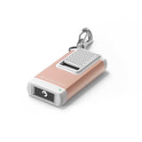 Ledlenser 502574 K4R Rechargeable LED Keylight - 120 Lumens - Uses Built-in Li-Poly Battery Pack - Gray or Rose Gold
