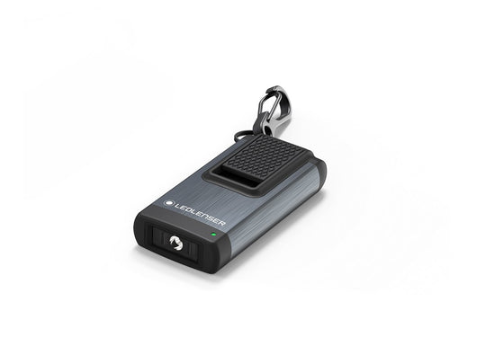 Ledlenser 502574 K4R Rechargeable LED Keylight - 120 Lumens - Uses Built-in Li-Poly Battery Pack - Gray or Rose Gold