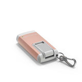 Ledlenser 502580 K6R Safety Rechargeable LED Keylight and Alarm - 400 Lumens - Uses Built-in Li-Poly Battery Pack - Gray or Rose Gold