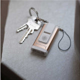 Ledlenser 502580 K6R Safety Rechargeable LED Keylight and Alarm - 400 Lumens - Uses Built-in Li-Poly Battery Pack - Gray or Rose Gold