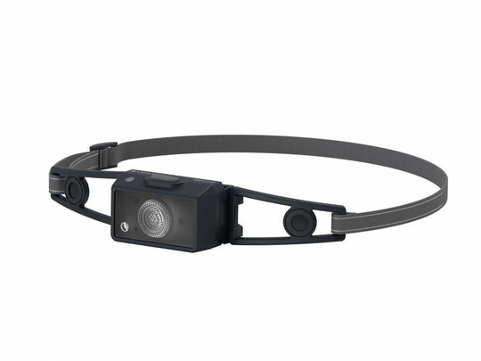 Ledlenser 502713 NEO1R Rechargeable LED Headlamp - 250 Lumens - Uses Built-in 3.7V Li-ion Battery Pack - Black and Blue - Box or Black and Gray or White and Green