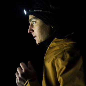 Ledlenser 502715 NEO9R Rechargeable LED Headlamp - 1200 Lumens - Includes 2 x 18650 - Black and Blue, Black and Gray - Box