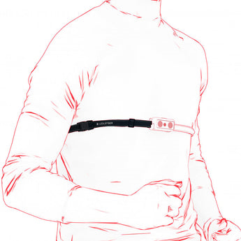 Ledlenser 502715 NEO9R Rechargeable LED Headlamp - 1200 Lumens - Includes 2 x 18650 - Black and Blue, Black and Gray - Box