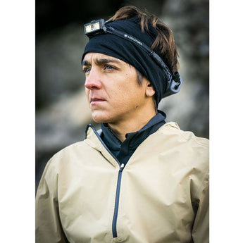 Ledlenser 502715 NEO9R Rechargeable LED Headlamp - 1200 Lumens - Includes 2 x 18650 - Black and Blue, Black and Gray - Box