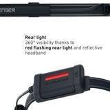 Ledlenser 502718 NEO3 LED Headlamp - 400 Lumens - Uses 3 x AAA -  Black and Blue, Black and Gray, White and Green - Box