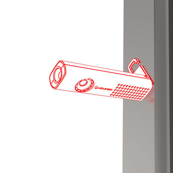 Ledlenser 502735 W5R Work Rechargeable LED Flashlight - 600 Lumens - Uses Li-ion Battery Pack