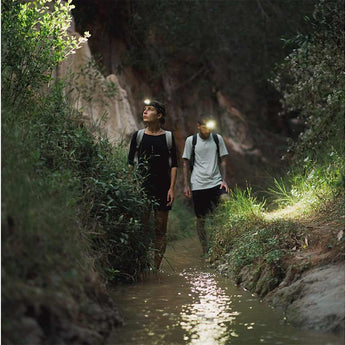 Ledlenser 502803 HF8R Signature Rechargeable LED Headlamp - 2000 Lumens - Uses 3.7V 13.69Wh Li-ion Battery Pack - Black