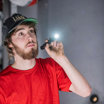 Ledlenser 502809 W2R Work Rechargeable LED Flashlight - 160 Lumens - Includes Li-ion Battery Pack