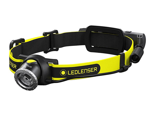 Ledlenser 880427 iH8R Rechargeable LED Headlamp - 600 Lumens - Includes 1 x 18650