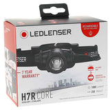 Ledlenser 880506 H7R Core Rechargeable LED Headlamp - 1000 Lumens - Includes Built-In Li-Ion Battery Pack