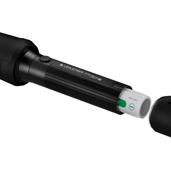 Ledlenser 880530 P7R Work Rechargeable LED Flashlight - 1200 Lumens - Includes Li-Ion Battery Pack