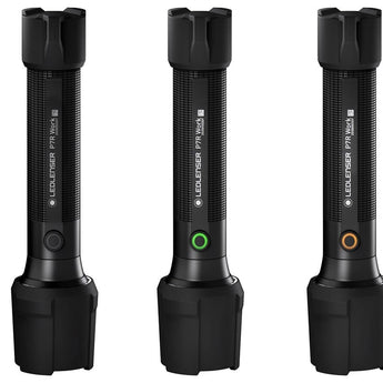 Ledlenser 880530 P7R Work Rechargeable LED Flashlight - 1200 Lumens - Includes Li-Ion Battery Pack