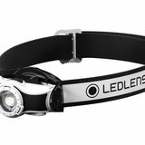 Ledlenser MH5 Rechargeable LED Headlamp - 400 Lumens - Includes 1 x 14500 - Yellow (880535), Black (880536), Orange (880537), Blue (880538), and White (880544)